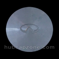 Brushed Aluminum 1993-1997 Infiniti J30 center cap.