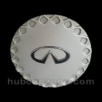 Silver 1993-1997 Infiniti J30 center cap.