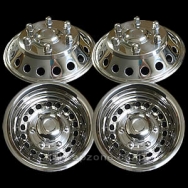 Set of 4 18 hole Dodge, Mercedes, Freightliner Sprinter 16" hubcaps. Fits: 2012-2022