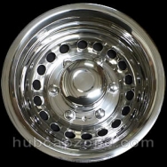 Rear 18 hole Dodge, Mercedes, Freightliner Sprinter 16" hubcap. Fits: 2012-2022