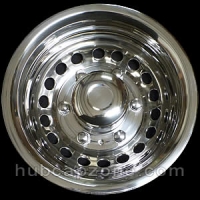 Rear 18 hole Dodge, Mercedes, Freightliner Sprinter 16" hubcap. Fits: 2012-2022