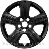 Black 17" Dodge Charger wheel skins, 2015-2021