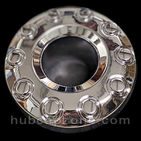 Chrome 10 lug 2005-2018 Ford Truck center cap. Fits dual 19.5" wheel 4X4