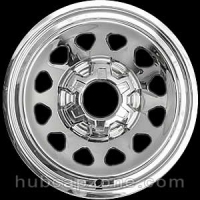 Chrome 17" Chevy/GMC wheel skins, 2019-2025