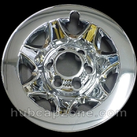 Chrome 17" 6 lug Chevy/GMC wheel skins, 2014-2019