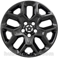 Black 17" Jeep Renegade wheel skins, 2015-2020