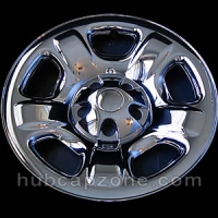 Chrome 16" Jeep Liberty wheel skins, 2002-2007