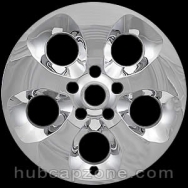 Chrome 18" Jeep Wrangler wheel skins, 2013-2018
