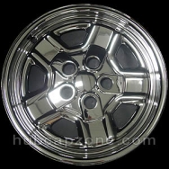 Chrome 16" Jeep Patriot / Compass wheel skins, 2007-2017