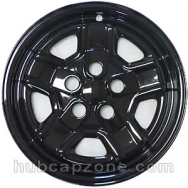 Black 16" Jeep Patriot / Compass wheel skins, 2007-2017