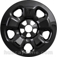 Black 17" Jeep Cherokee wheel skins, 2014-2019