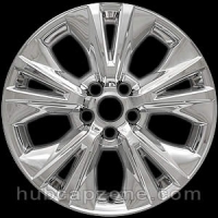 Set of 4 Chrome 18" Toyota Highlander wheel skins, 2014-2019