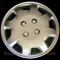 Set of 4 14" silver hubcaps.