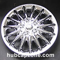 Set of 4 15" chrome hubcaps