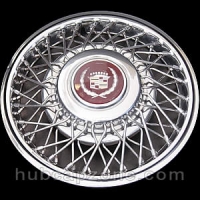 1986-1988 Cadillac wire spoke hubcap 14" ITT Design