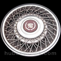 1989-1993 Cadillac wire spoke hubcap FWD. 15"
