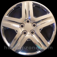 Set of 4 16" chrome hubcaps.