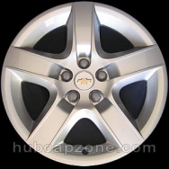 Silver 2008-2012 Chevy Malibu hubcap 17"