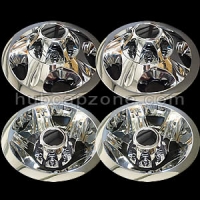 2008-2010 GM 17" wheel liners and replica center caps. #22769470 9597337