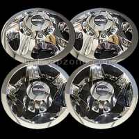 2011-2024 GMC 17" wheel liners and center caps for dually wheels