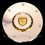 Chrome/Gold replica 2003-2004 Cadillac CTS center cap