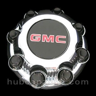 Chrome 1999-2012 GMC center cap 8 lugs SRW