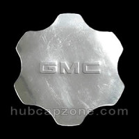 Brushed aluminum 2001-2006 GMC center cap