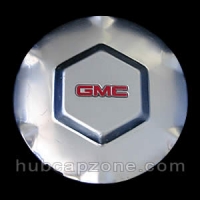 Brushed aluminum 2002-2006 GMC Envoy center cap