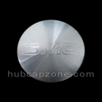 Brushed aluminum 2007-2014 GMC center cap