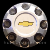 Brushed aluminum 2007-2014 8 lug Chevy center cap