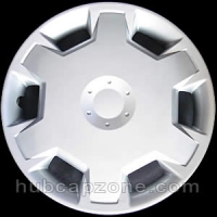 Set of 4 15" silver hubcaps.