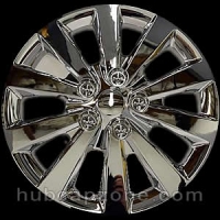 Set of 4 Chrome replica 2013-2018 Nissan Sentra, Leaf hubcap 16"