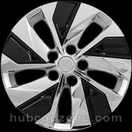 Set of 4 Chrome/Black Replica 2019-2024 Nissan Altima hubcap 16"
