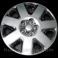 Set of 4 15" chrome hubcaps.