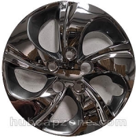 Chrome with black accent 2013-2015 Honda Civic hubcap 15"