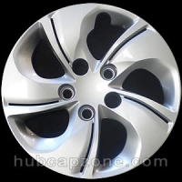 Silver replica 2013-2015 Honda Civic hubcap 15"