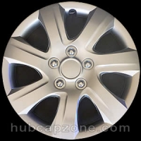 Set of 4 16" silver hubcaps.