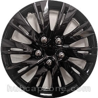 Black Replica 2012-2014 Toyota Camry hubcap 16" #42602-06091