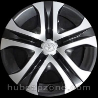Black/Silver 2013-2018 Toyota Rav4 hubcap 17" #42602-0R030