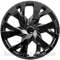 Set of 4 16" black hubcaps.