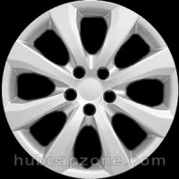 Silver Replica 2020 Toyota Corolla hubcap 16"