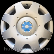 16" VW Beetle blue daisy hubcap
