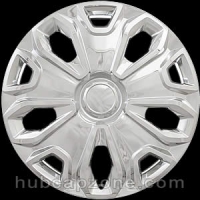 Set of 4 16" chrome hubcaps.