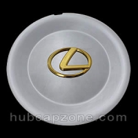 Chrome/Gold 1998-2000 Lexus LS400 center cap