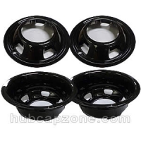 Set of 4 Black 2003-2019 Dodge Ram 3500 liners for 17" wheels.