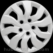 Silver replica 2016-2020 Chevy Malibu hubcap 16"