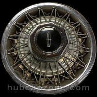 1978-1989 Lincoln wire spoke hubcap 15"