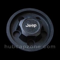 Black 1988-2005 Jeep center cap