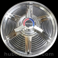 1965 Ford Mustang spinner hubcap 13"