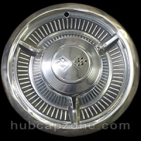 1958 Chevy hubcap, free shipping